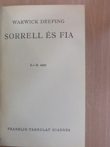 Warwick Deeping - Sorrell és fia I-II. [antikvár]