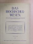 A. Schulz - Das Hochschulwesen Heft 7. 1956 [antikvár]