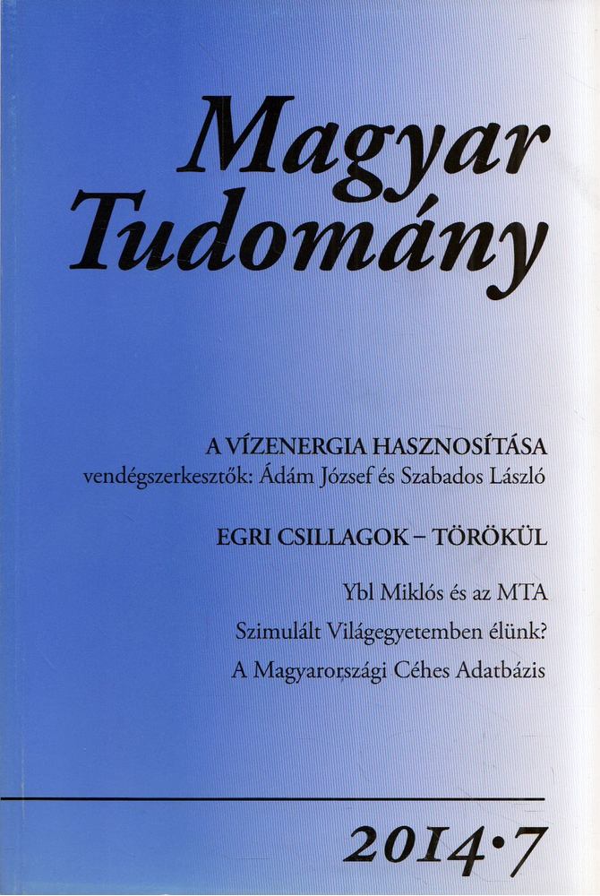 CSÁNYI VILMOS - Magyar tudomány 2014/7 [antikvár]