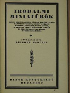 Babits Mihály - Irodalmi miniatürök I. [antikvár]