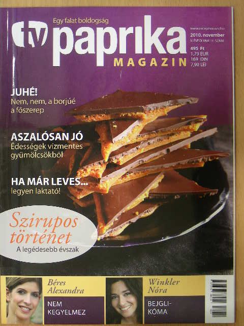 TV Paprika Magazin 2010. november [antikvár]