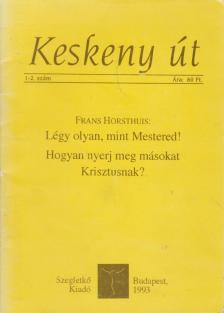 Keskeny út 1993/1-2. szám [antikvár]