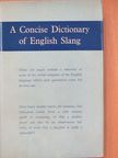 William Freeman - A Concise Dictionary of English Slang [antikvár]
