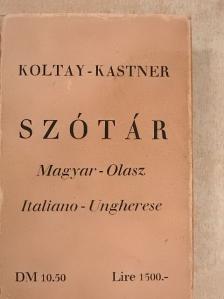Magyar-olasz szótár/olasz-magyar szótár [antikvár]