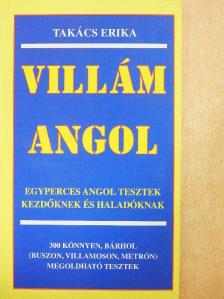 Takács Erika - Villám angol [antikvár]