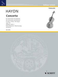 HAYDN J. - KONZERT FÜR VIOLONCELLO UND ORCH. D-DUR OP.101 HOB.VIIb:2 KLAVIERAUSZUG
