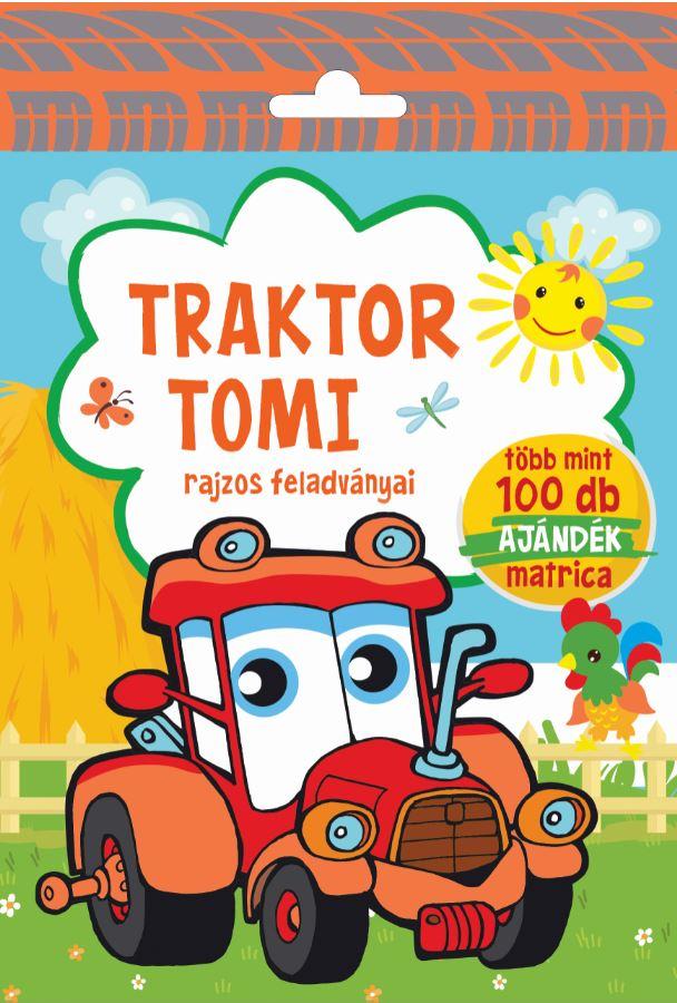 Szalay Könyvkiadó - Traktor Tomi - Rajzos feladványai - Több mint 100 db ajándék matrica