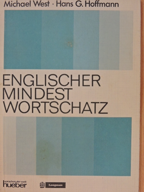 Hans G. Hoffmann - Englischer Mindestwortschatz [antikvár]