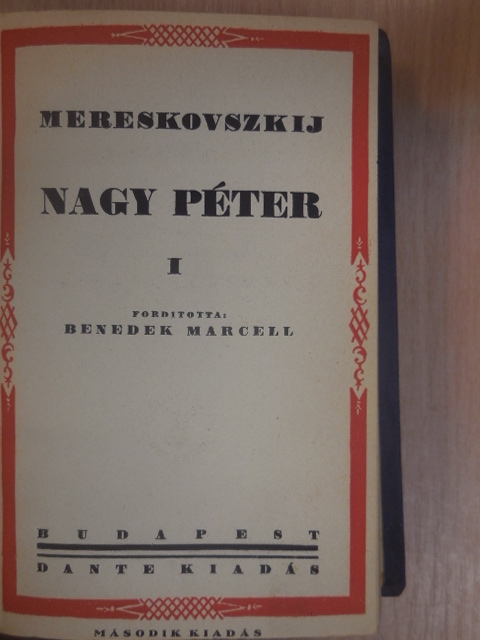 Mereskovszkij - Nagy Péter I-II. [antikvár]