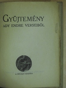 Ady Endre - Gyüjtemény Ady Endre verseiből [antikvár]