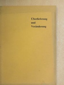 Erwin Stein - Überlieferung und Veränderung [antikvár]
