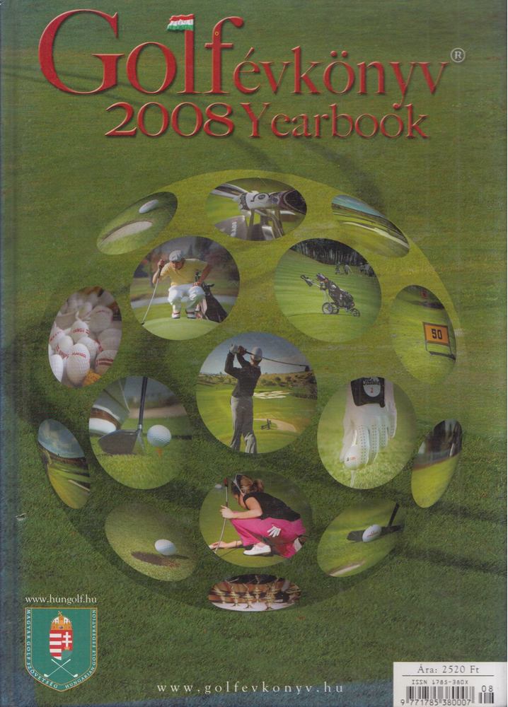 Pétervári Zoltán - Golfévkönyv 2008 [antikvár]