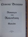 Clemens Brentano - Romanzen vom Rosenkranz [antikvár]