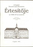 Tóth Cz. Mihály (szerk.) - A Ceglédi Kossuth Lajos Gimnázium értesítője az 1990-91-es tanévről [antikvár]