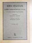 Római régiségek és a római irodalomtörténet vázlata [antikvár]