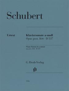 SCHUBERT - KLAVIERSONATE a-MOLL OP. POST.164, D537