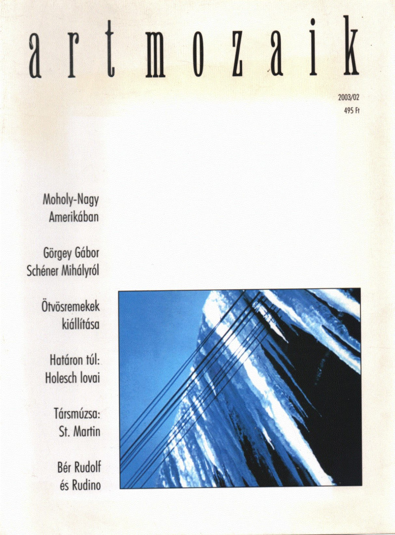 Dr. Sinóros Szabó Katalin - Art Mozaik 2003/02 [antikvár]