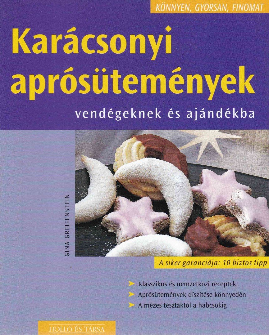 Gina Greifenstein - Karácsonyi aprósütemények [antikvár]