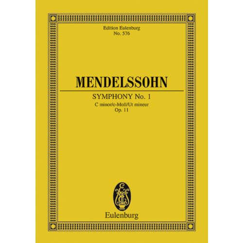 MENDELSSOHN - SYMPHONY NO.1 C MINOR OP.11 POCKET SCORE