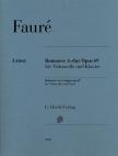 FAURÉ - ROMANCE A-DUR OP. 69 FÜR VIOLONCELLO UND KLAVIER