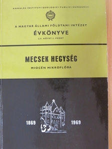 Nagy Lászlóné - A Magyar Állami Földtani Intézet évkönyve LII. kötet 2. füzet [antikvár]