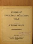 Dr. Lutter Nándor - Ötszámjegyű szorszámi és szögmértani táblák [antikvár]