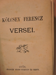 Berzsenyi Dániel - Kölcsey Ferencz versei/Csokonai versei I-II./Berzsenyi Dániel költeményei/Heine költeményei [antikvár]
