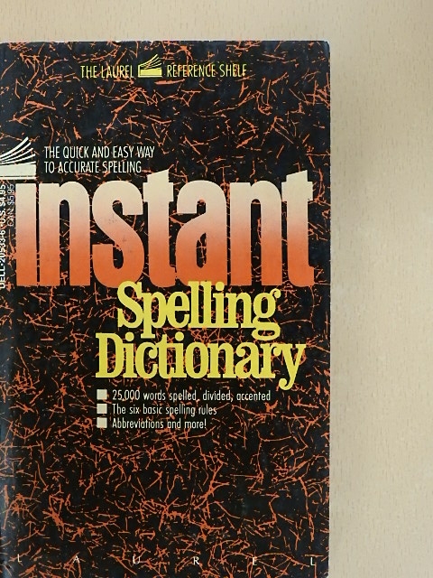 Instant Spelling Dictionary [antikvár]