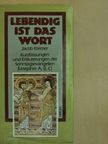 Jacob Kremer - Lebendig ist das Wort [antikvár]