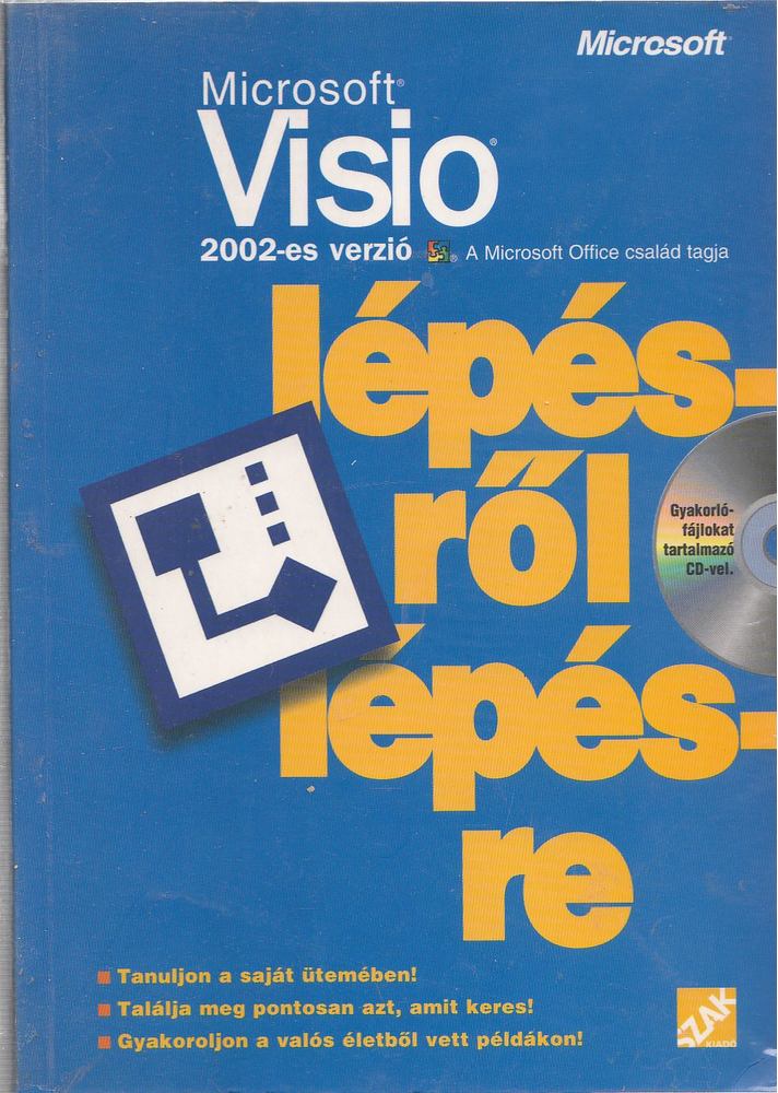 Kis Ádám - Microsoft Visio 2002-es verzió lépésről lépésre [antikvár]