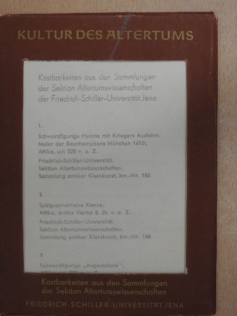Kultur des Altertums [antikvár]