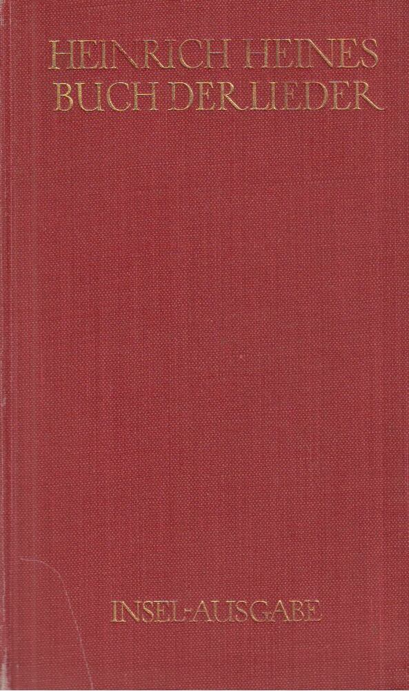 Heine, Heinrich - Buch der Lieder [antikvár]