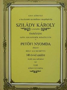 Szilády Károly emlékkönyv [antikvár]
