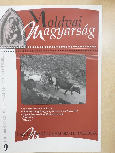 Baumgarten Sándor - Moldvai Magyarság 2011. szeptember [antikvár]