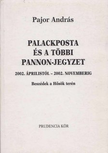 Pajor András - Palackposta és a többi Pannon-jegyzet (dedikált) [antikvár]