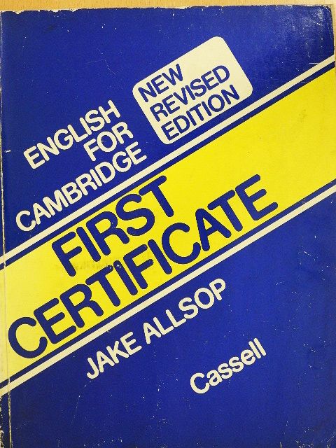 Jake Allsop - English for Cambridge First Certificate [antikvár]