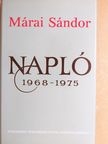 Márai Sándor - Napló 1968-1975 [antikvár]