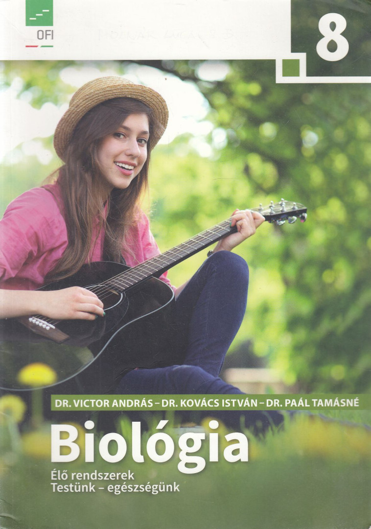 Dr. Victor András, Dr. Kovács István, Dr. Paál Tamásné - Biológia 8. [antikvár]