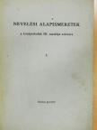 Keményné Pálffy Katalin - Nevelési alapismeretek I. [antikvár]