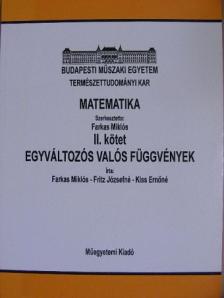 Fritz Józsefné - Matematika II. [antikvár]