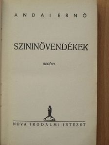 Andai Ernő - Szininövendékek [antikvár]