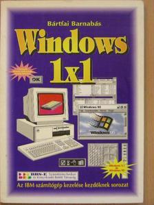 Bártfai Barnabás - Windows 1x1 [antikvár]