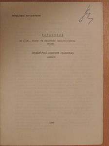 Tanácsadó az alsó-, közép- és felsőfokú tanintézetekben működő beszédművelő szakkörök /diákkörök/ számára [antikvár]