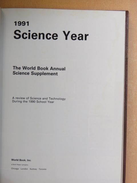 Arthur Fisher - Science Year 1991 [antikvár]