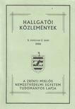 Dr. Lükő Dénes (szerk.) - Hallgatói közlemények X. évf. 2. szám [antikvár]