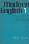 Modern English 1 for Teachers and Students [antikvár]