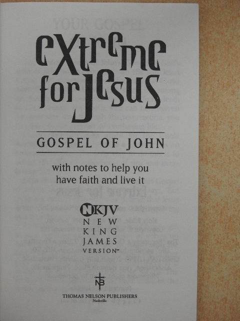 Extreme for Jesus [antikvár]