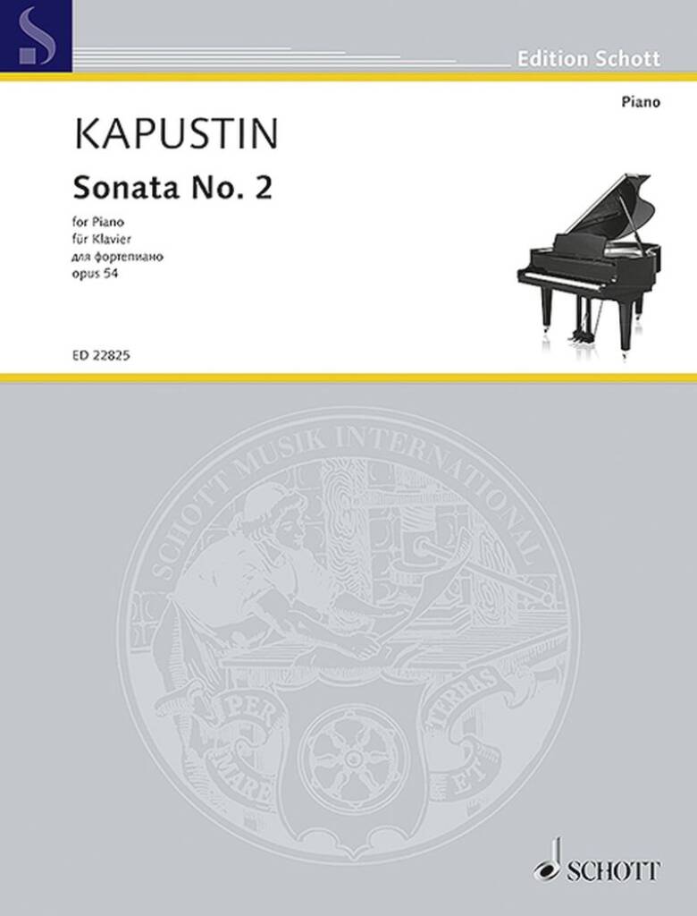 KAPUSTIN - SONATA NO.2  OP.54 - FOR PIANO