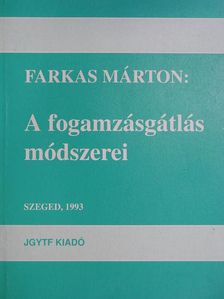 Farkas Márton - A fogamzásgátlás módszerei [antikvár]