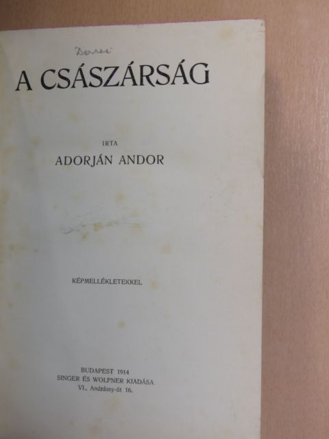 Adorján Andor - Forradalom és császárság - A Francia Forradalom és Napoleon 5. [antikvár]
